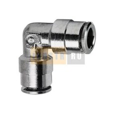Фитинг угловой быстросъемный Camozzi 6550 - 6 мм