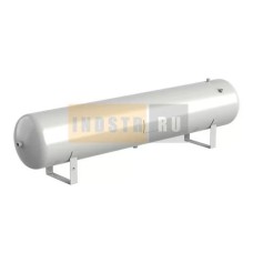 Горизонтальный ресивер из нержавеющей стали DNT Р 150-10.406-3 объёмом 150 литров (10 бар)