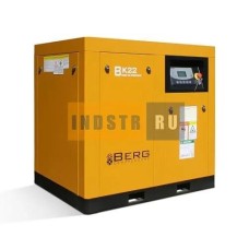 Винтовой компрессор с прямым приводом BERG ВК-22 (IP23/IP54) 10 бар