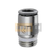 Фитинг (розетка) прямой быстросъемный Camozzi S6510 6 мм - G1/8"