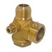 Обратный клапан 1"M-3/4"M-1/8"F FIAC AB850-AB998, Remeza LB50-75, LT100, V80-90, W80-115 R 4242133102