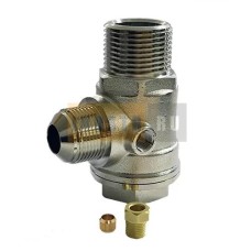 Обратный клапан 1"M-3/4"M-1/8"F FIAC AB850-AB998, Remeza LB50-75, LT100, V80-90, W80-115 R 4242133102