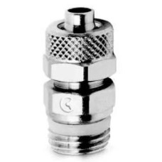 Фитинг цанговый прямой Camozzi 1510 6/4 мм - 1/8" (накидная гайка/наружная резьба)