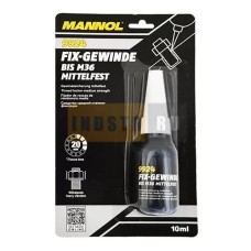 Синий резьбовой фиксатор средней прочности MANNOL Fix-Gewinde Mittelfest (10 мл) 9924