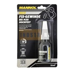 Красный резьбовой фиксатор высокой прочности MANNOL Fix-Gewinde Hochfest (10 мл) 9927