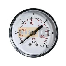 Осевой манометр (12 бар, 63 мм, 1/4″) D200/4