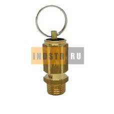 Клапан 1/8" предохранительный AIRTEK (18 бар) ручной сброс D102/13