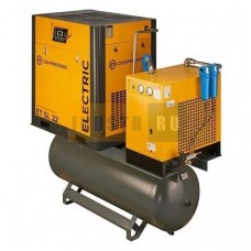 Винтовой компрессор с прямым приводом на ресивере 500 л с осушителем ET-Compressors SL 22-500 ES (IP55) 16 бар