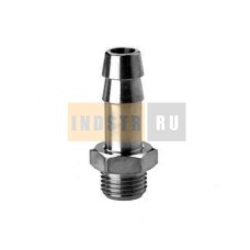 Фитинг прямой (штуцер) ёлочка Camozzi 2601 12 мм - G1/4"
