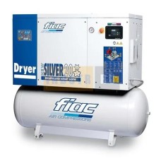 Винтовой компрессор со встроенным осушителем на ресивере 270 л FIAC NEW SILVER D 20/300 (8 бар) 1121680303