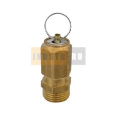 Клапан 1/2" предохранительный AIRTEK (16.5 бар) ручной сброс Q6793
