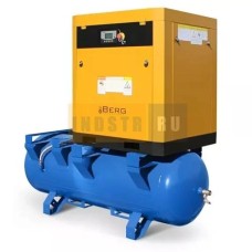 Винтовой компрессор с прямым приводом на ресивере 500 л BERG ВК-15-500 (IP23/IP54) 10 бар
